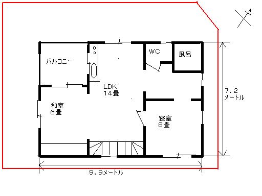 2階平面図